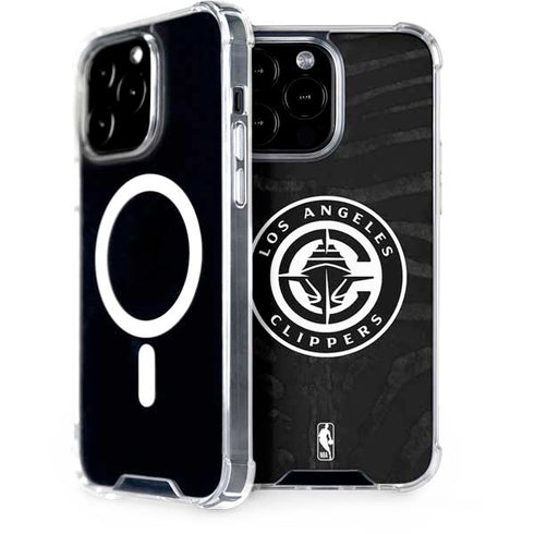 NBA LA Clippers Animal Print iPhone 15 Pro Max MagSafe Case