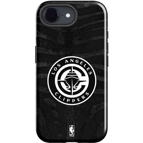 NBA LA Clippers Animal Print iPhone 16e Impact Case
