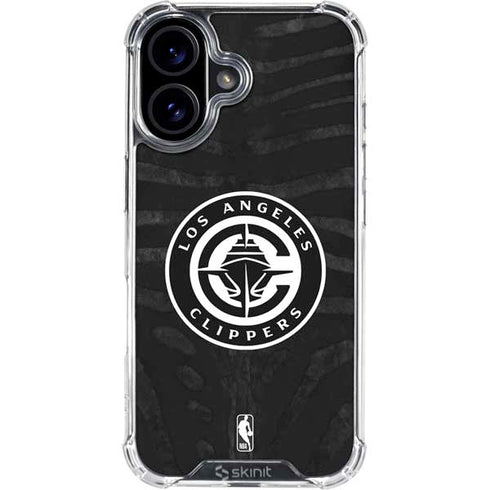 NBA LA Clippers Animal Print iPhone 17 Clear Case
