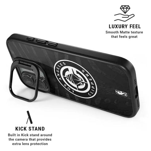 NBA LA Clippers Animal Print iPhone 17 Kickstand Case