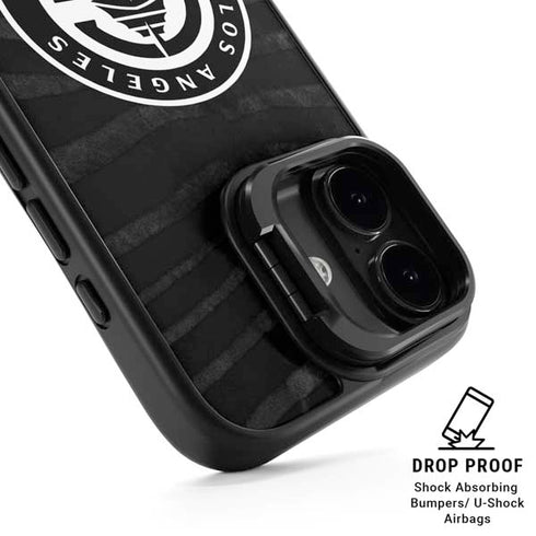 NBA LA Clippers Animal Print iPhone 17 Kickstand Case