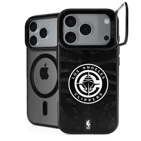 NBA LA Clippers Animal Print iPhone 17 Pro Max Kickstand Case