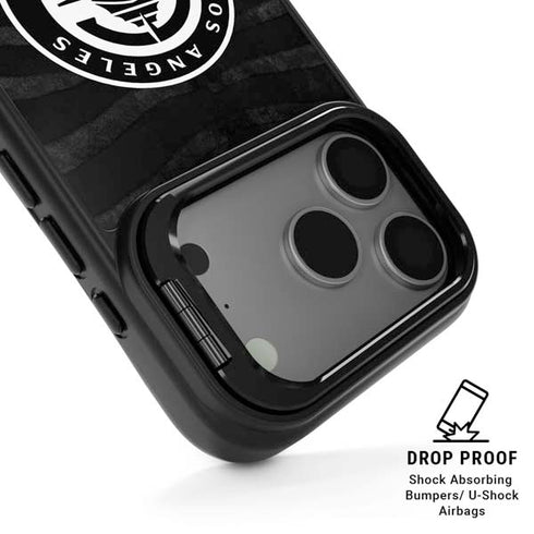 NBA LA Clippers Animal Print iPhone 17 Pro Max Kickstand Case