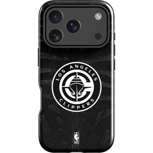 NBA LA Clippers Animal Print iPhone 18 Pro Impact Case