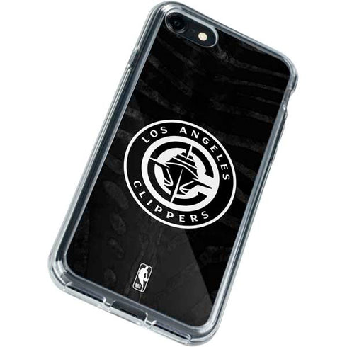 NBA LA Clippers Animal Print iPhone SE (2nd & 3rd Gen) Clear Case