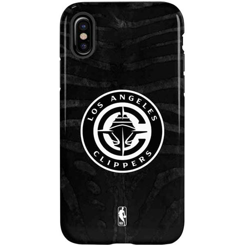 NBA LA Clippers Animal Print iPhone X Pro Case