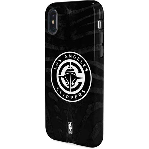 NBA LA Clippers Animal Print iPhone X Pro Case