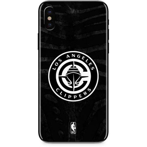 NBA LA Clippers Animal Print iPhone X Skin