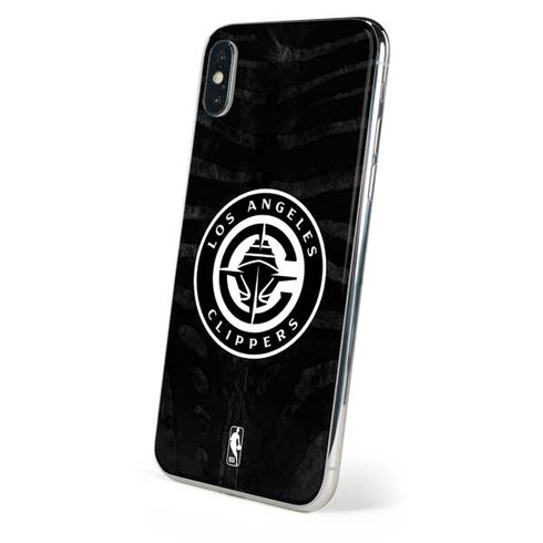NBA LA Clippers Animal Print iPhone X Skin