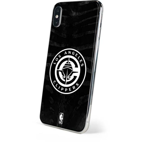 NBA LA Clippers Animal Print iPhone XS Skin