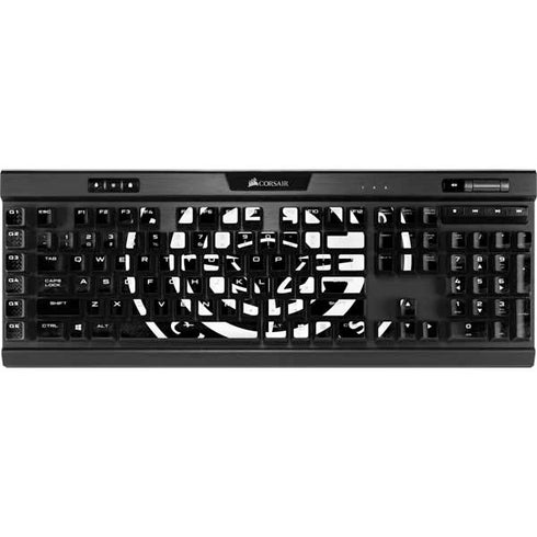 NBA LA Clippers Animal Print K95 RGB PLATINUM Mechanical Gaming Keyboard Skin