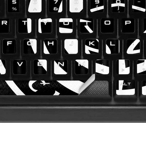 NBA LA Clippers Animal Print K95 RGB PLATINUM Mechanical Gaming Keyboard Skin