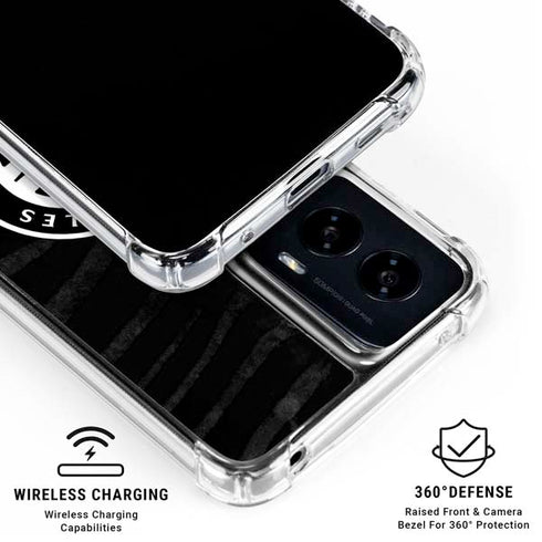NBA LA Clippers Animal Print Moto G Power 5G (2024) Clear Case