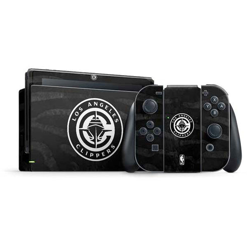 NBA LA Clippers Animal Print Nintendo Switch Bundle Skin