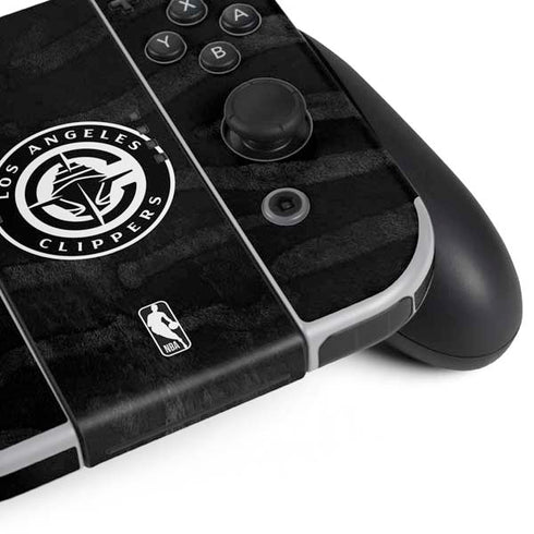 NBA LA Clippers Animal Print Nintendo Switch OLED (2021) Skin