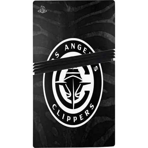 NBA LA Clippers Animal Print PS5 Pro Console Skin