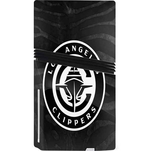 NBA LA Clippers Animal Print PS5 Pro Disk Console Skin