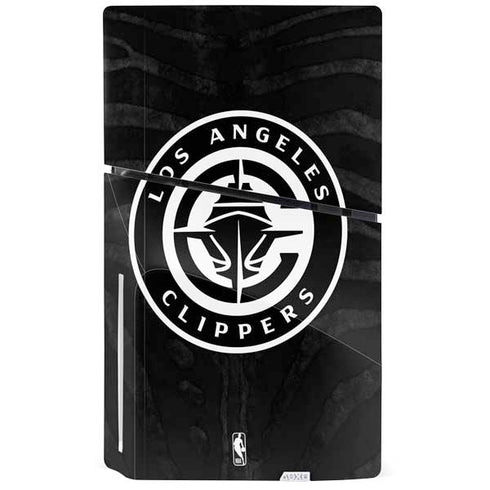 NBA LA Clippers Animal Print PS5 Slim Disk Console Skin