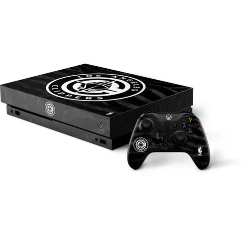 NBA LA Clippers Animal Print Xbox One X Bundle Skin