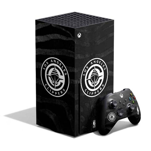 NBA LA Clippers Animal Print Xbox Series X Bundle Skin