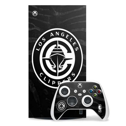 NBA LA Clippers Animal Print XBox Series X Digital Edition Bundle Skin