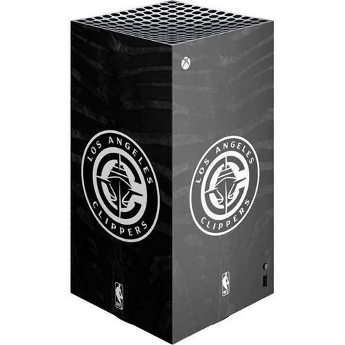 NBA LA Clippers Animal Print XBox Series X Digital Edition Console Skin