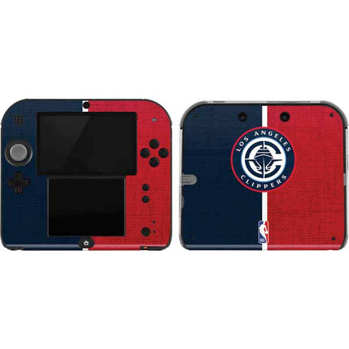 NBA LA Clippers Canvas Nintendo Skins