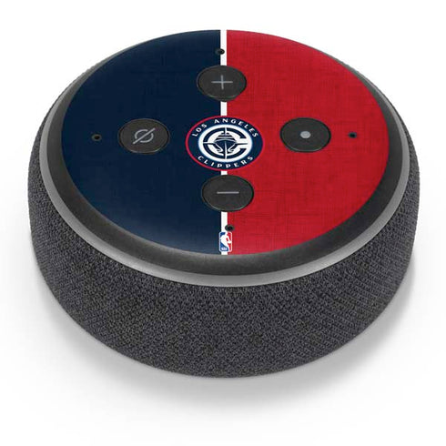 NBA LA Clippers Canvas Amazon Echo Dot Skin
