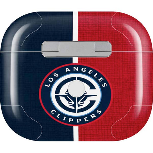 NBA LA Clippers Canvas Apple AirPods (3rd Gen 2021) Skin