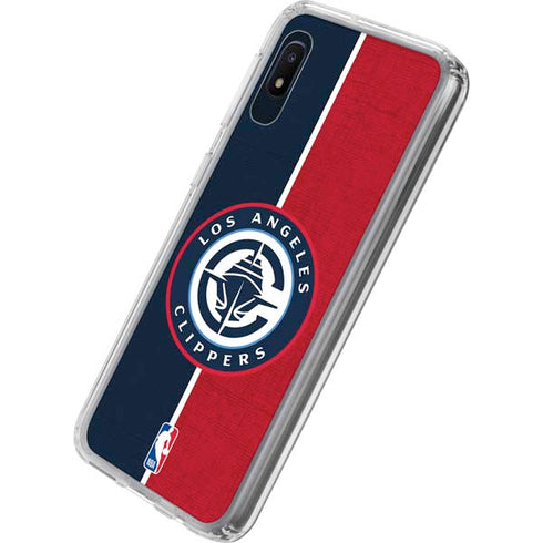 NBA LA Clippers Canvas Galaxy A10e Clear Case