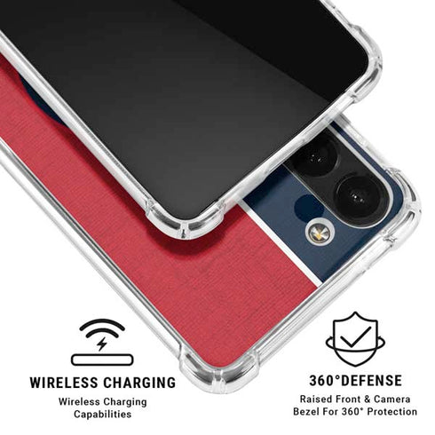 NBA LA Clippers Canvas Galaxy A13 5G Clear Case