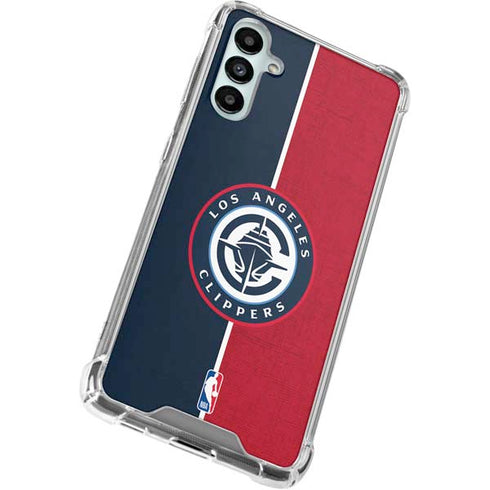NBA LA Clippers Canvas Galaxy A14 5G Clear Case