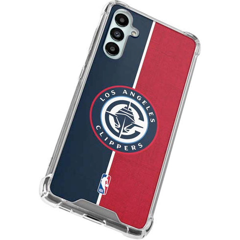 NBA LA Clippers Canvas Galaxy A15 5G Clear Case