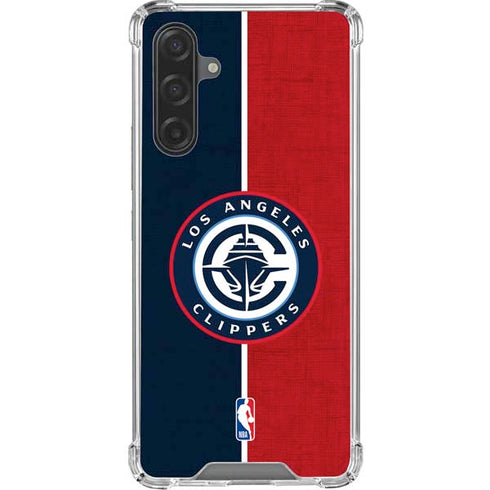NBA LA Clippers Canvas Galaxy A17 Clear Case