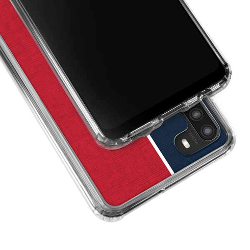 NBA LA Clippers Canvas Galaxy A21 Clear Case