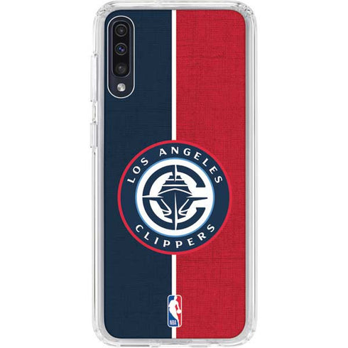 NBA LA Clippers Canvas Galaxy A50 Clear Case