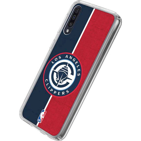 NBA LA Clippers Canvas Galaxy A50 Clear Case
