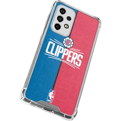 NBA LA Clippers Canvas Galaxy A53 5G Clear Case