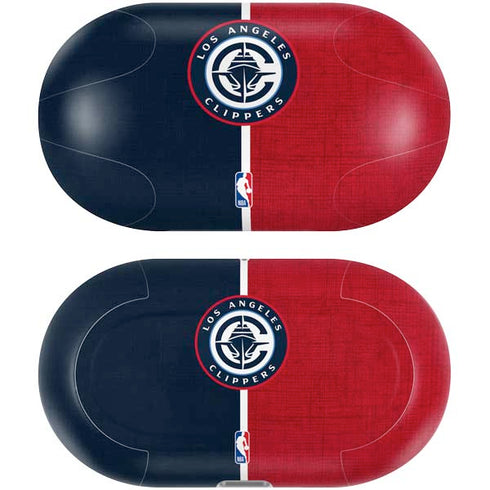 NBA LA Clippers Canvas Galaxy Buds Plus Skin