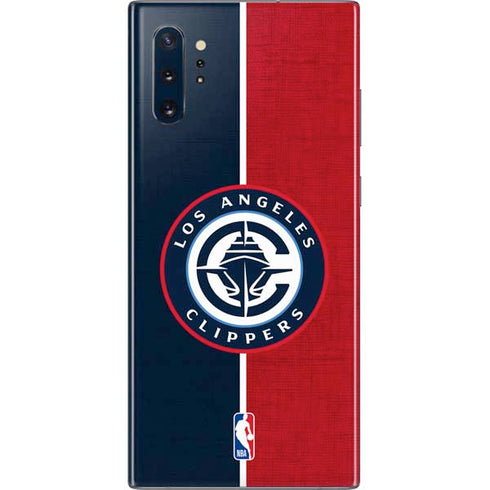 NBA LA Clippers Canvas Galaxy Note 10 Plus Skin