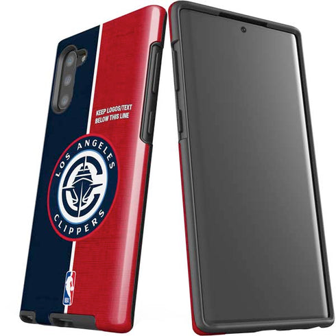 NBA LA Clippers Canvas Galaxy Note 10 Pro Case
