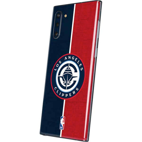 NBA LA Clippers Canvas Galaxy Note 10 Skin