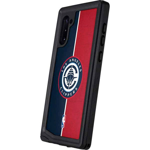 NBA LA Clippers Canvas Galaxy Note 10 Waterproof Case