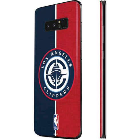 NBA LA Clippers Canvas Galaxy Note 8 Skin