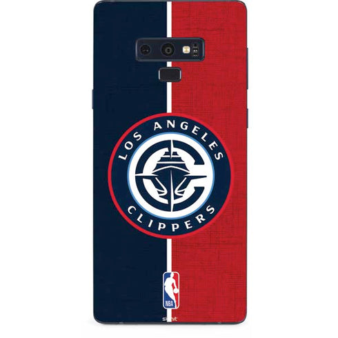 NBA LA Clippers Canvas Galaxy Note 9 Skin
