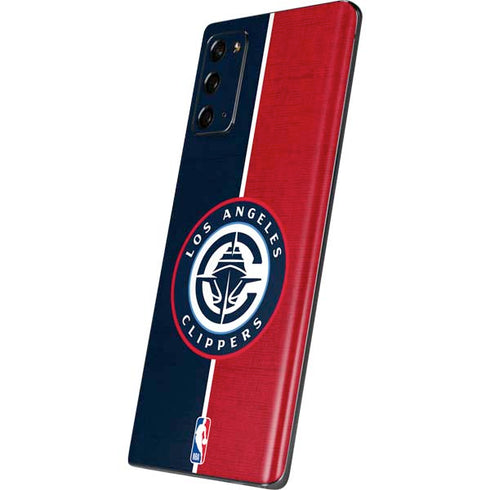 NBA LA Clippers Canvas Galaxy Note20 5G Skin