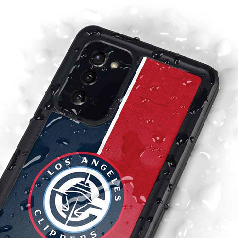 NBA LA Clippers Canvas Galaxy Note20 5G Waterproof Case