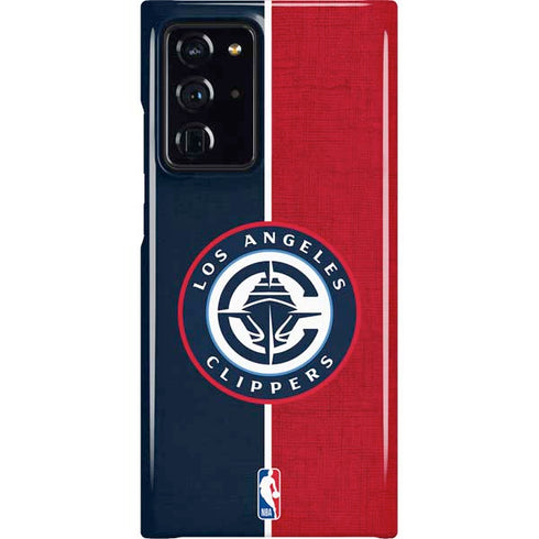 NBA LA Clippers Canvas Galaxy Note20 Ultra 5G Lite Case