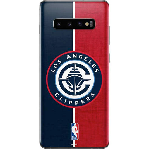 NBA LA Clippers Canvas Galaxy S10 Plus Skin