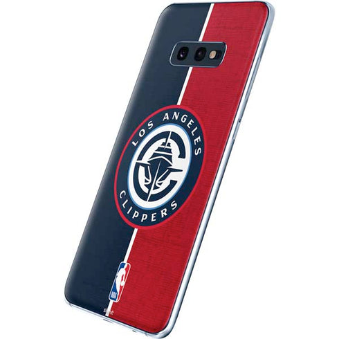 NBA LA Clippers Canvas Galaxy S10e Skin
